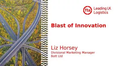 Blast of Innovation   Liz Horsey