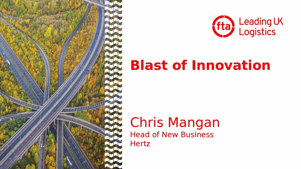 Blast of Innovation    Chris Mangan