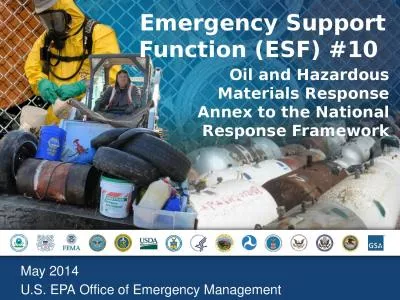 May 2014 U.S. EPA Office of Emergency Management