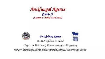 Antifungal Agents ( Part-I)