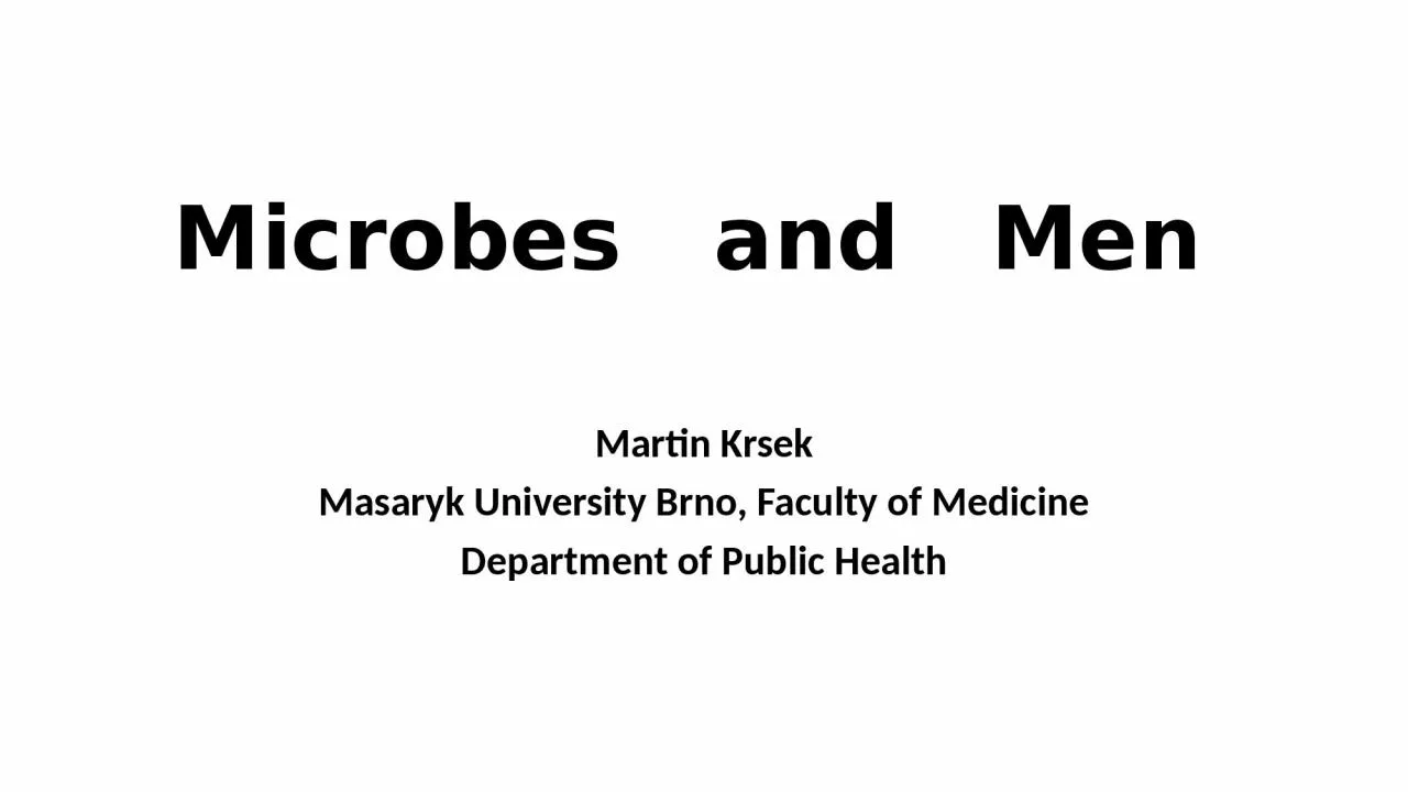 PPT-Microbes and M en