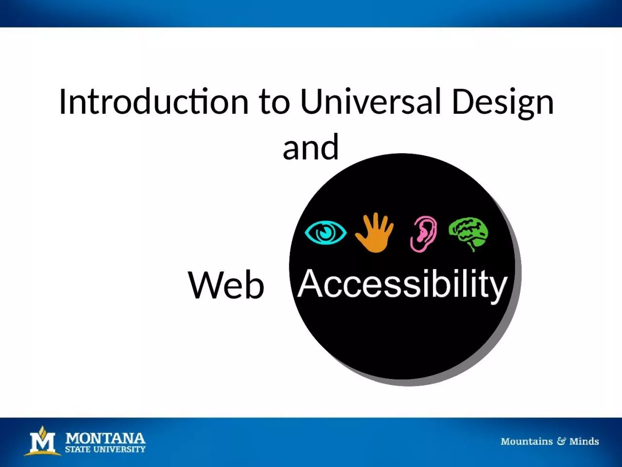 PPT-Introduction to Universal Design