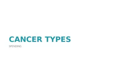 CANCER TYPES SPENDING BREAST CANCER SPENDING