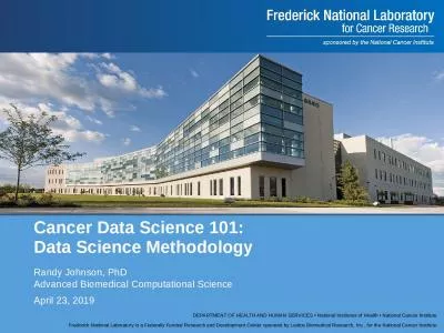 Cancer Data Science 101: