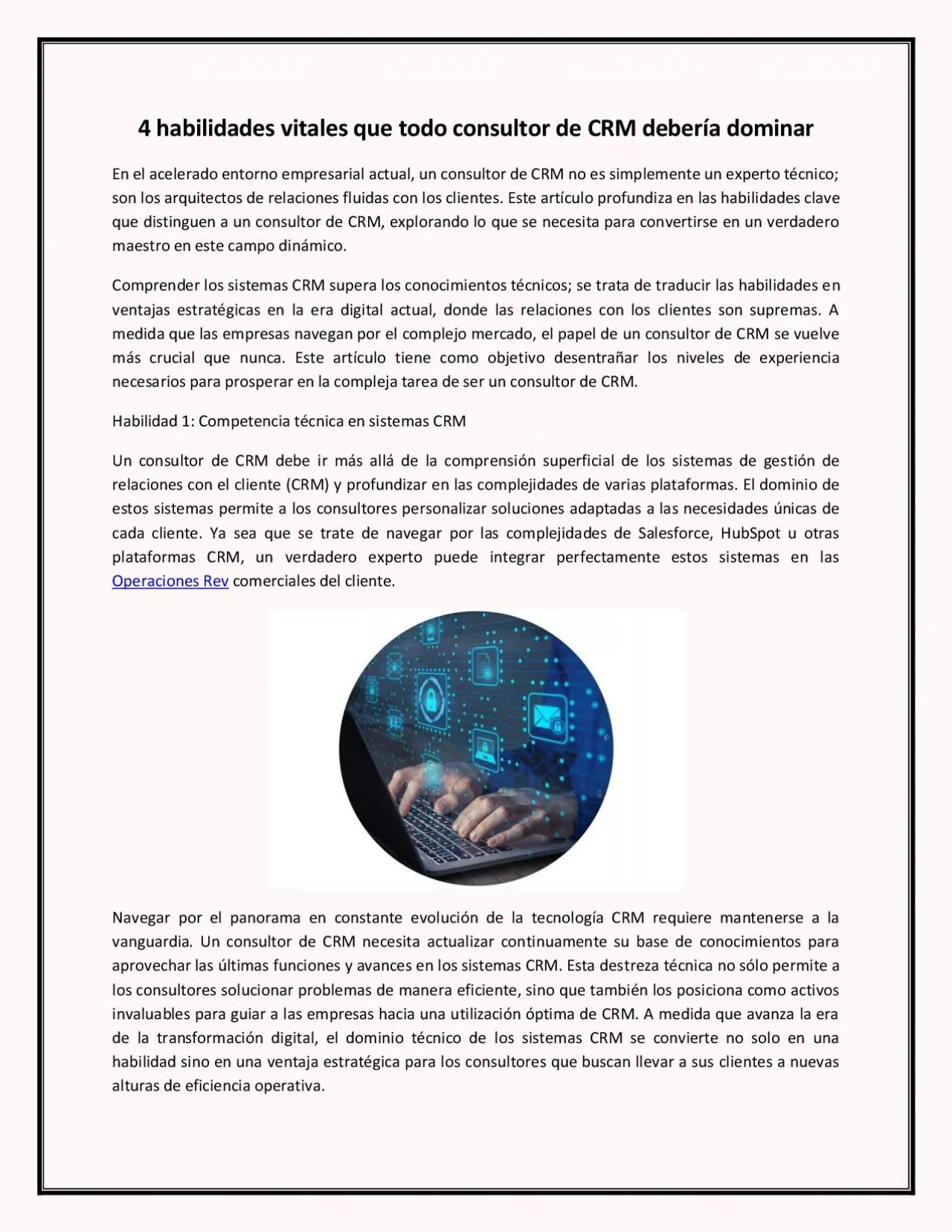 PDF-4 habilidades vitales que todo consultor de CRM debería dominar