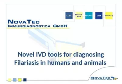 Novel  IVD  tools   for