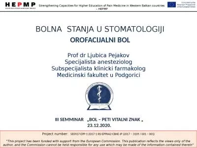 BOLNA   STANJA U STOMATOLOGIJI