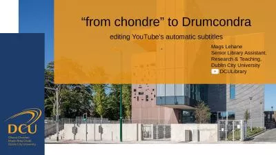 “from  chondre ” to