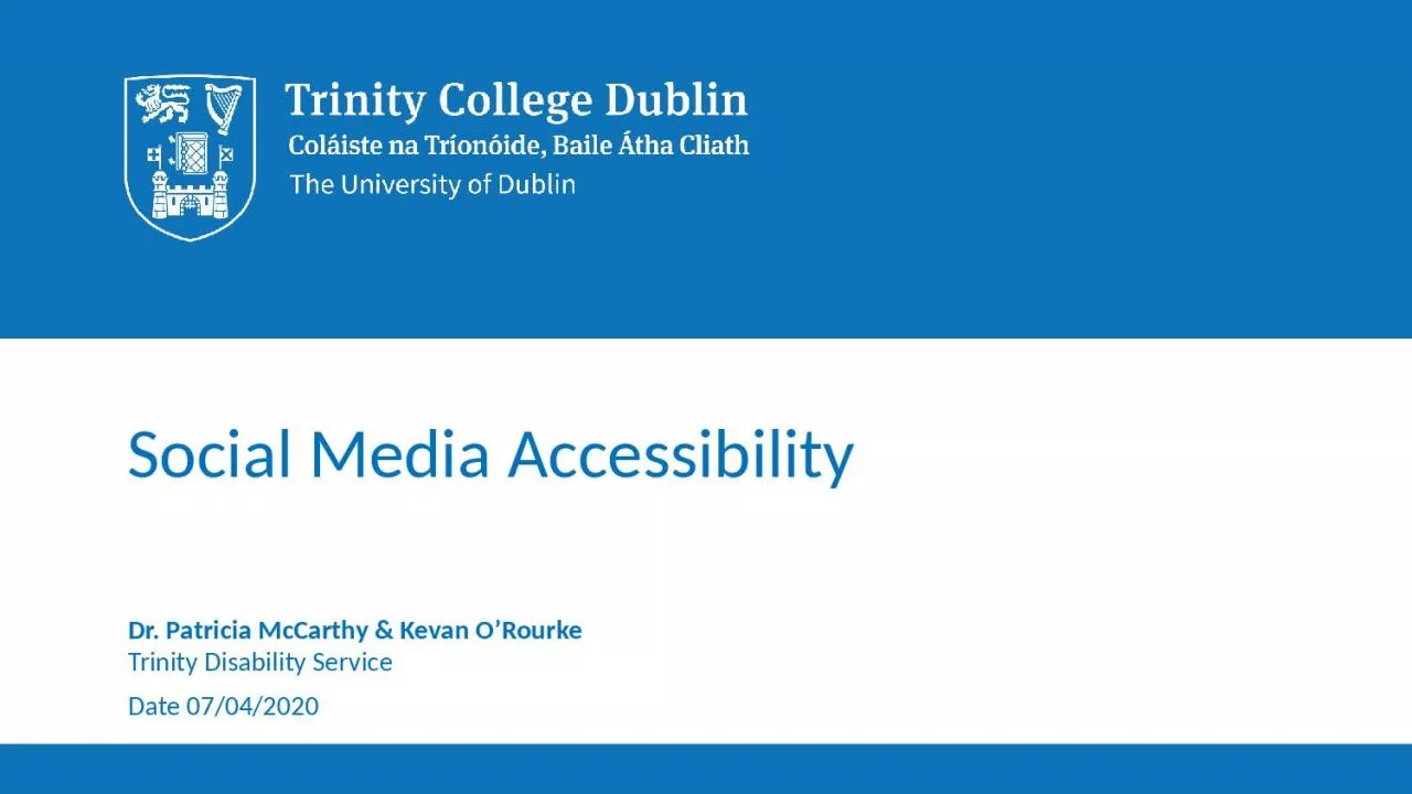 PPT-Social Media Accessibility