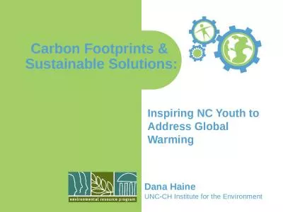 Carbon Footprints &