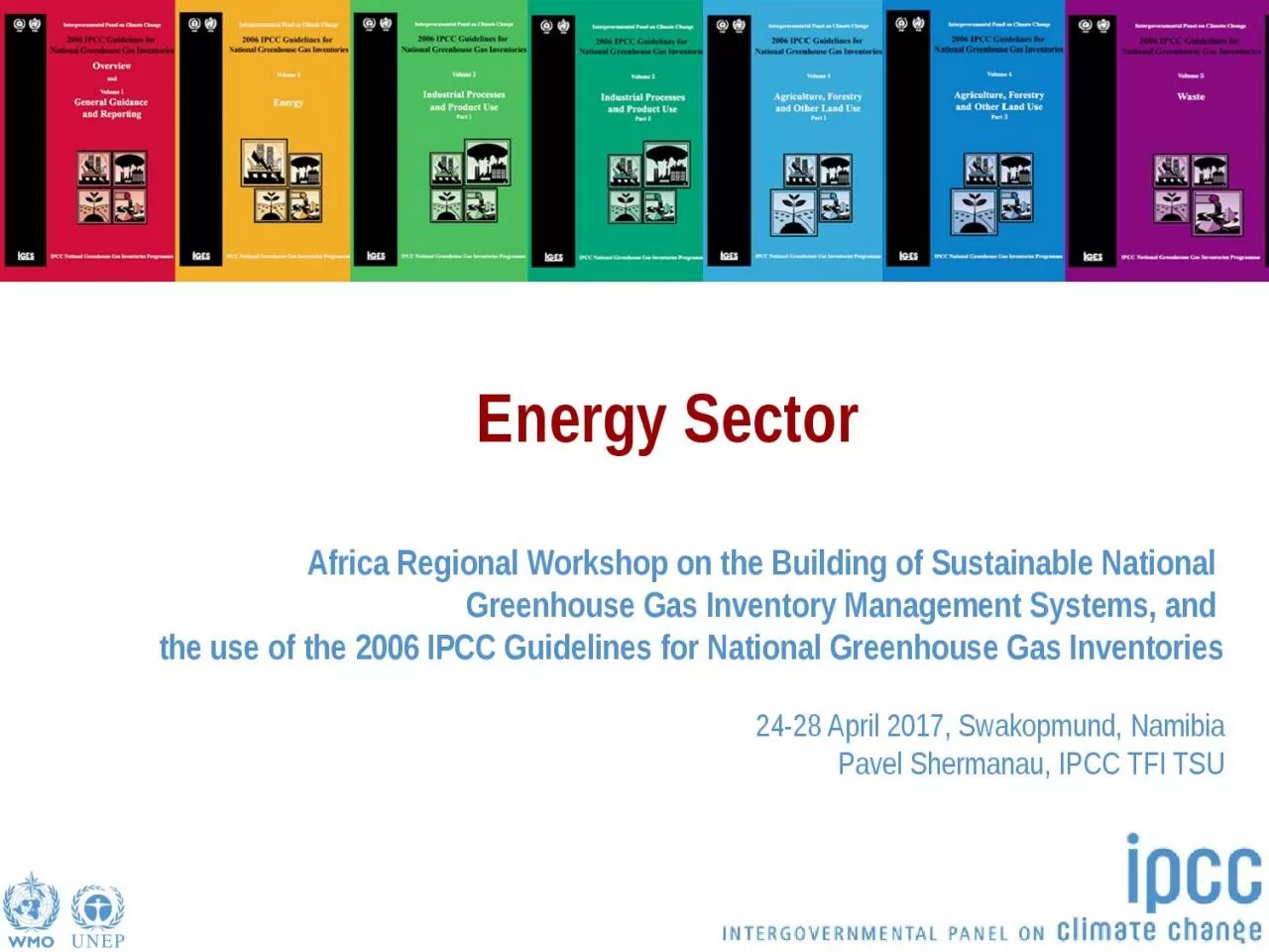 PPT-Energy Sector Africa Regional Workshop on the Building of Sustainable National