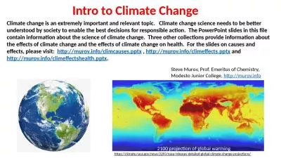 Intro to Climate Change