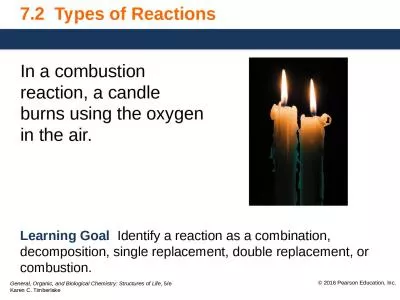 7.2   Types of Reactions