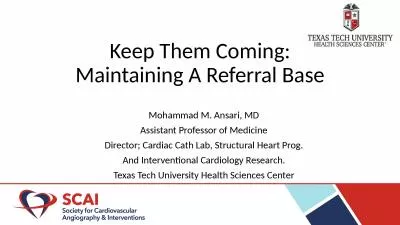 Keep Them Coming: Maintaining A Referral Base