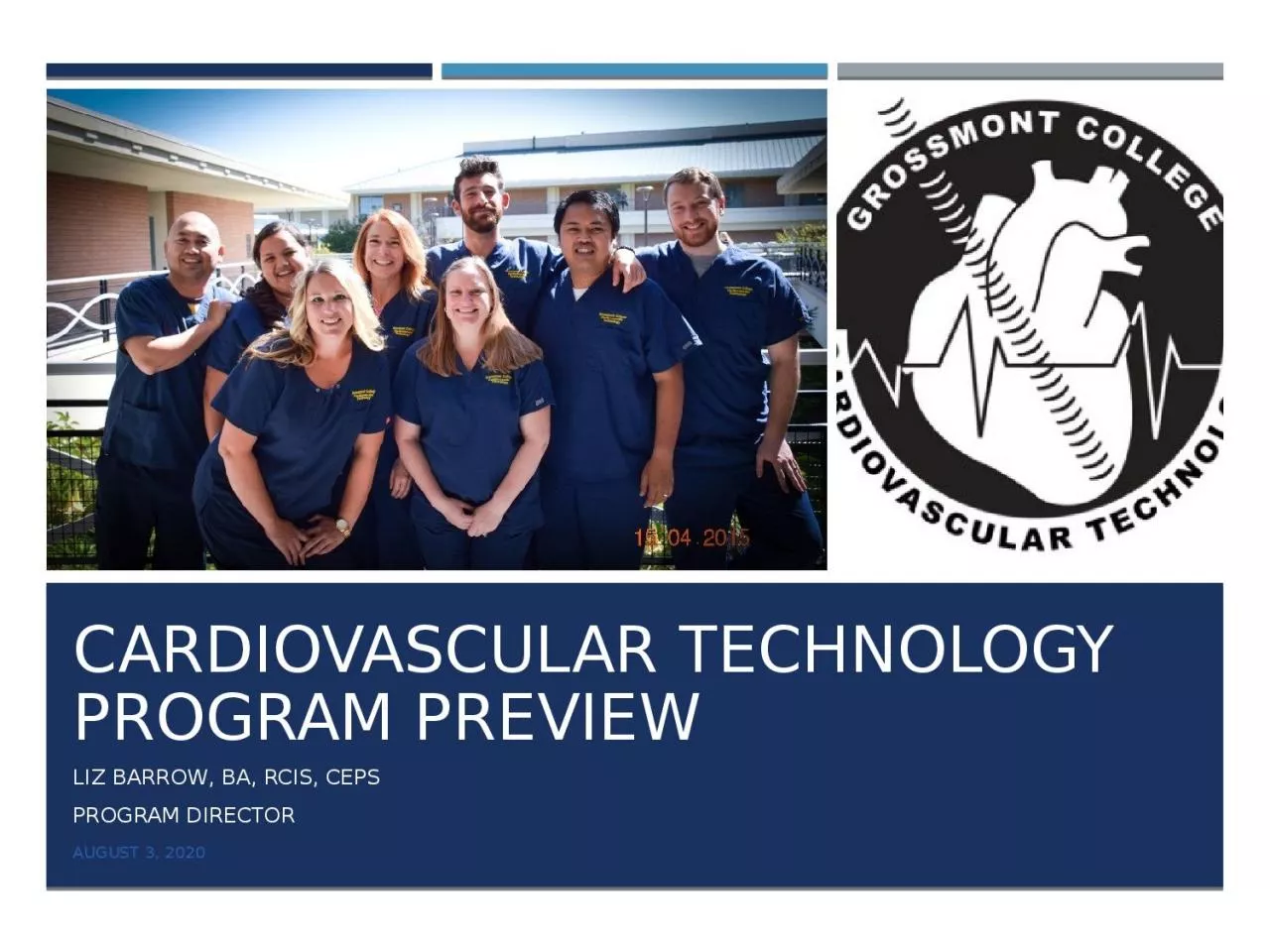 PPT-Cardiovascular Technology Program Preview