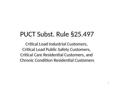 PUCT Subst. Rule  § 25.497