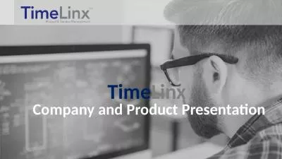 Time Linx   Company and Product Presentation
