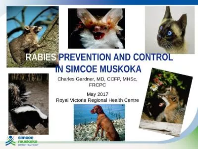 Rabies  Prevention and  Control in Simcoe Muskoka