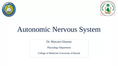 Autonomic Nervous Syste m