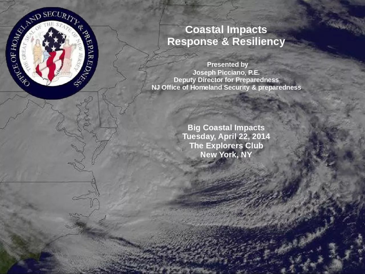 PPT-Coastal Impacts Response & Resiliency