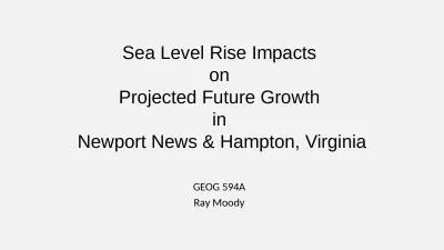 Sea  L evel Rise Impacts