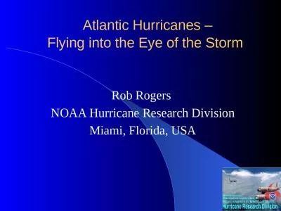 Atlantic Hurricanes –