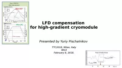 LFD compensation  for high-gradient cryomodule