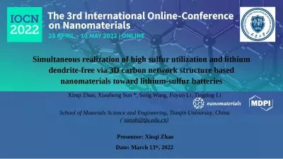 Simultaneous realization of high sulfur utilization and lithium dendrite-free via 3D carbon network