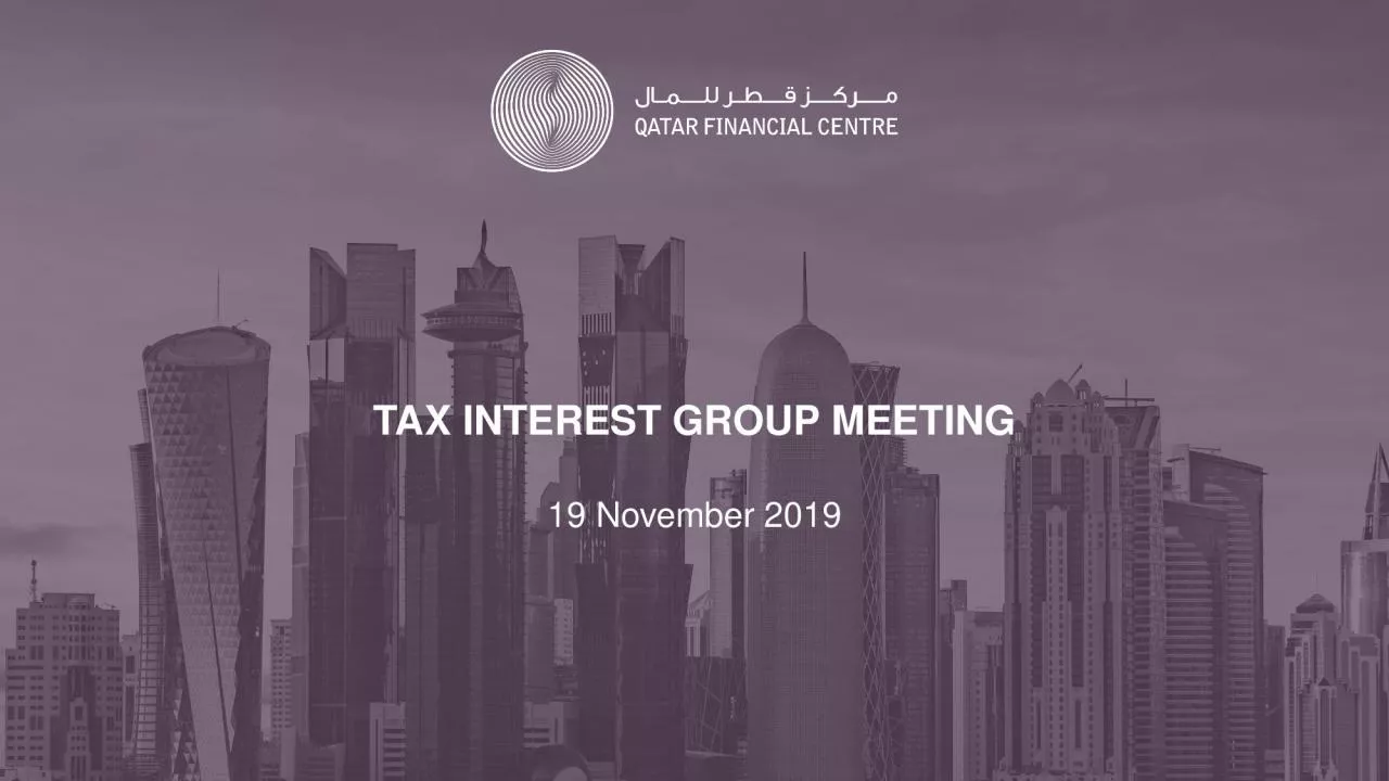 PPT-19 November 2019 Tax interest group meeting