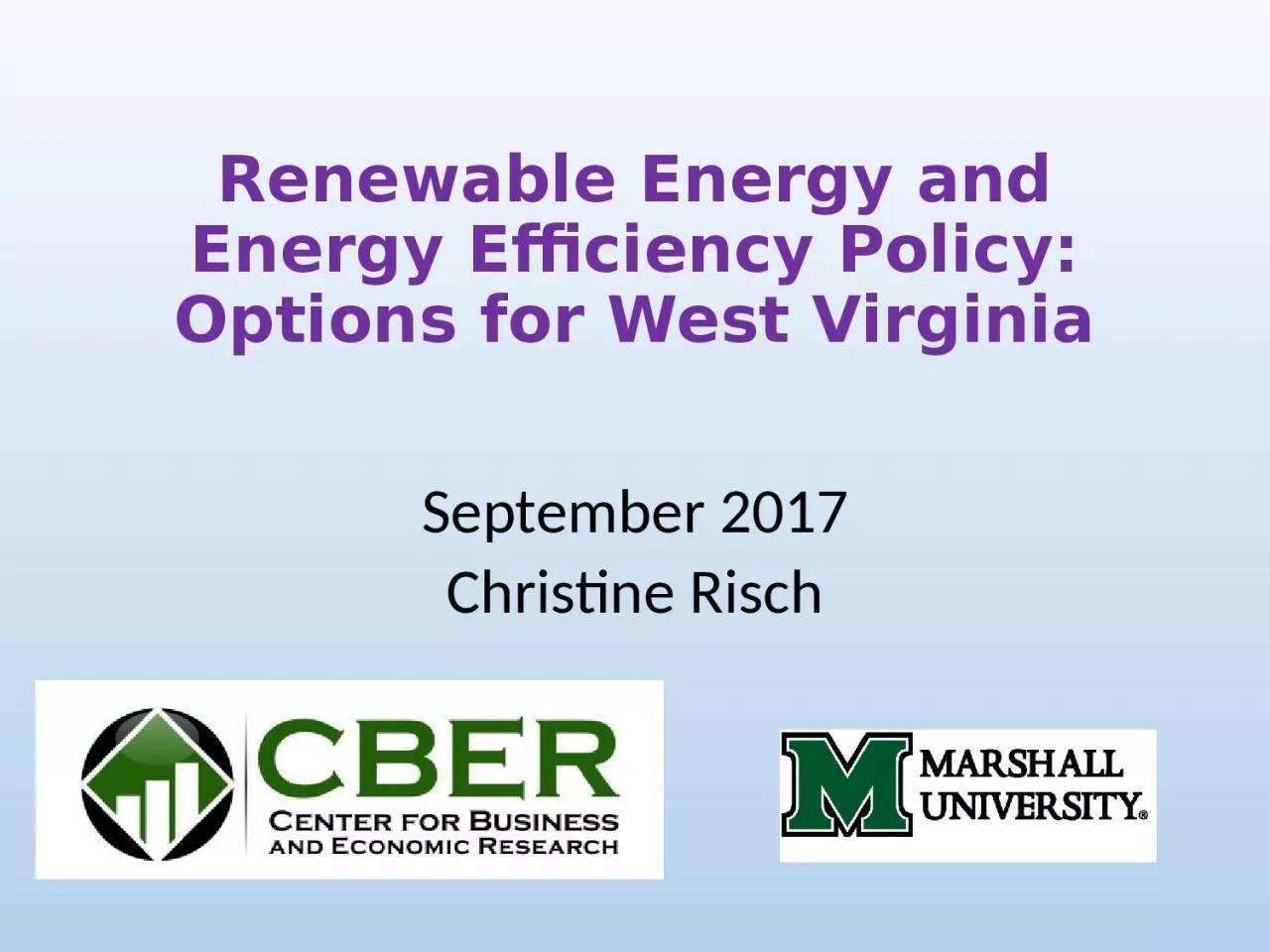 PPT-September 2017 Christine Risch