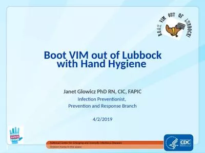 Boot VIM out of Lubbock with Hand Hygiene