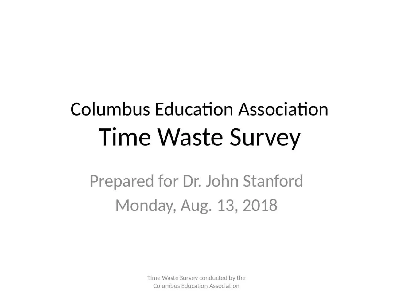 Columbus Education Association