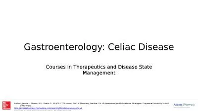 Gastroenterology: Celiac Disease