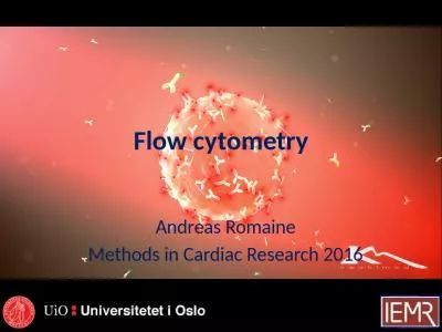 Flow cytometry Andreas Romaine