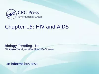 Chapter 15: HIV and AIDS