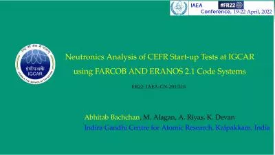 Neutronics Analysis of CEFR Start-up Tests at IGCAR using FARCOB AND ERANOS 2.1 Code Systems
