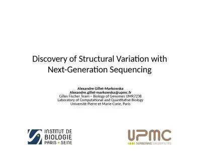 Discovery of Structural Variation with Next-Generation Sequencing