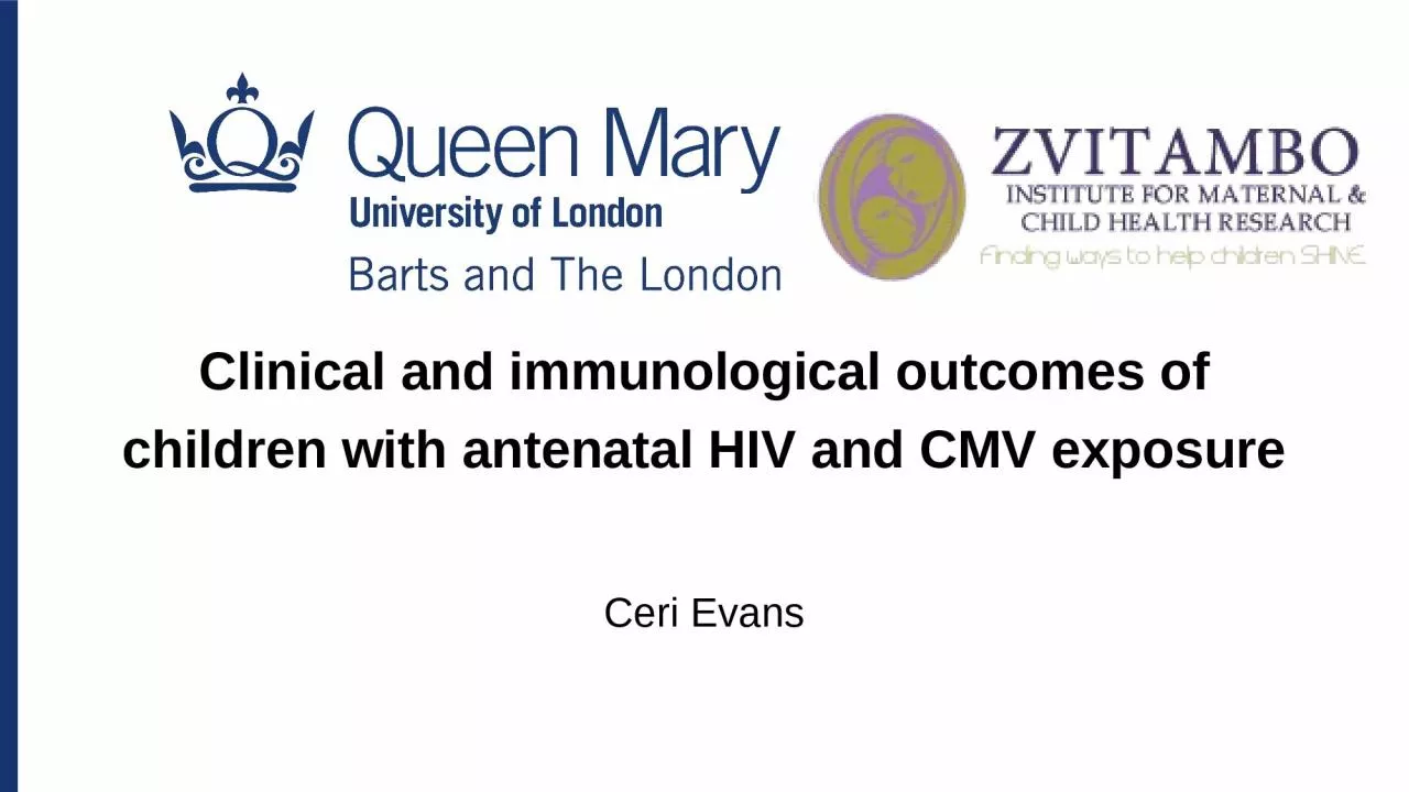 PPT-Clinical and immunological outcomes of