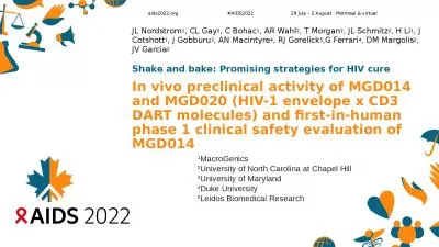 In vivo preclinical  activity