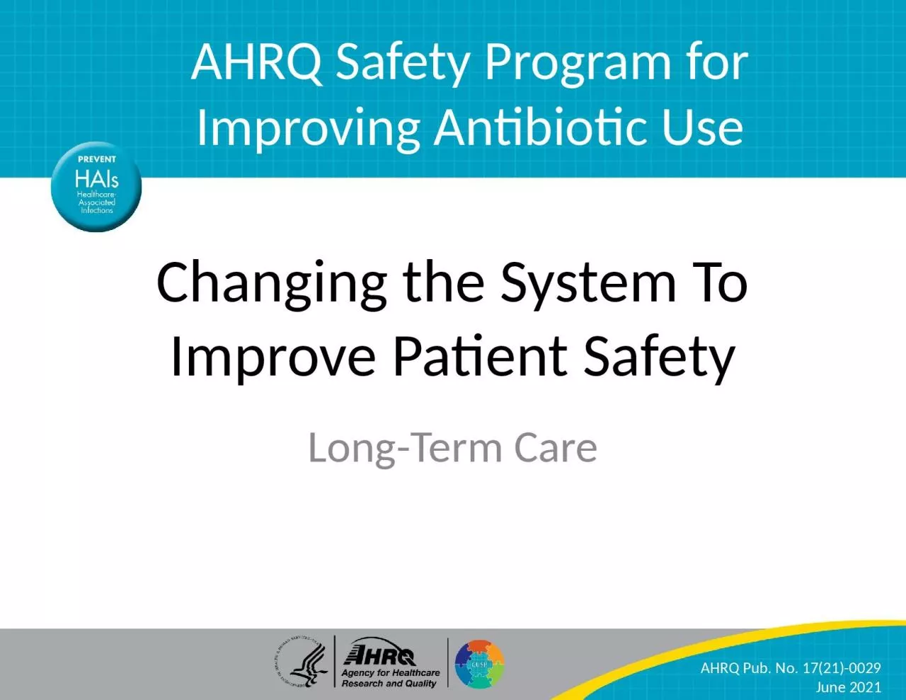 PPT-Changing the System To Improve Patient Safety