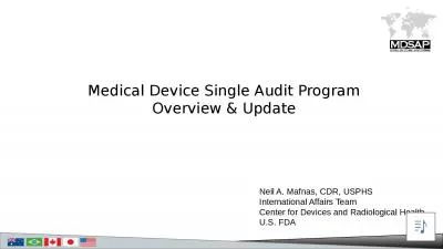 Medical Device Single Audit Program Overview & Update
