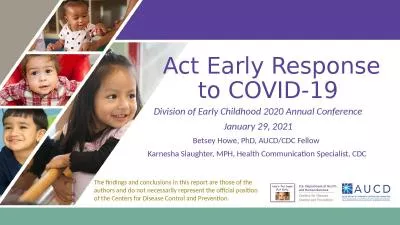 Act Early Response to COVID-19