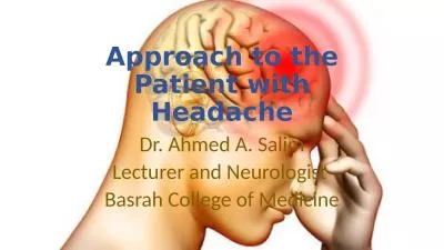Approach to the Patient with Headache
