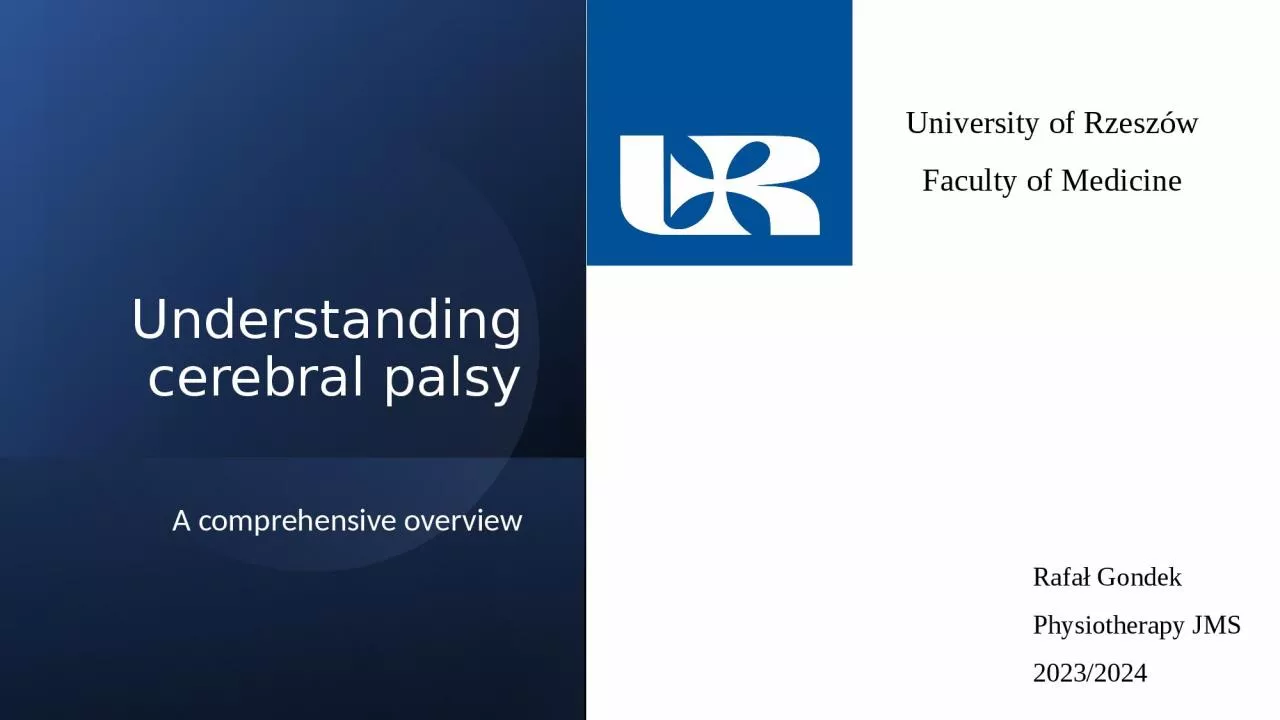 PPT-Understanding cerebral palsy