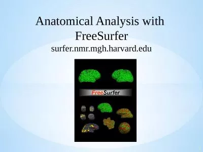 1 Anatomical Analysis with
