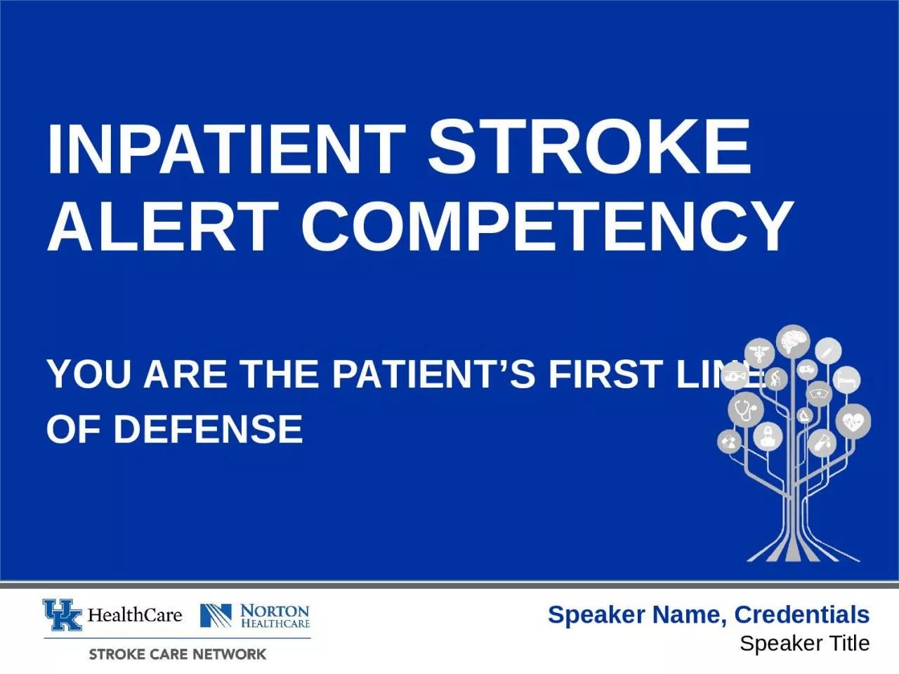 Inpatient  stroke  alert competency