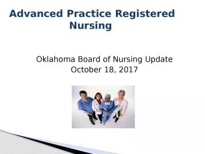 Oklahoma Board of Nursing Update