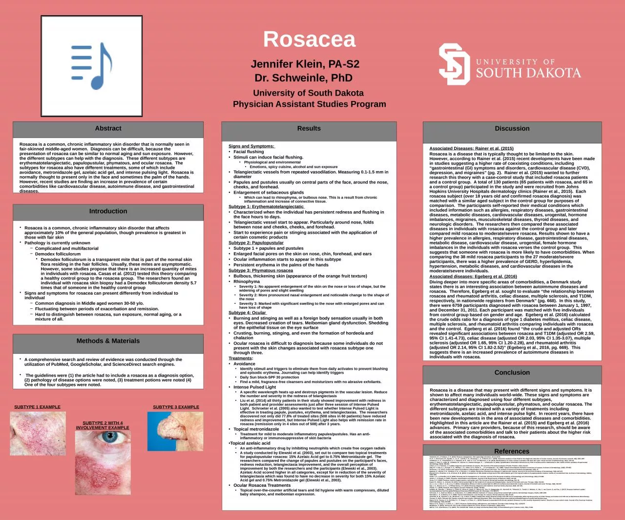 PPT-Rosacea Jennifer Klein, PA-S2