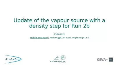 Update of the vapour source with a density step for Run 2b