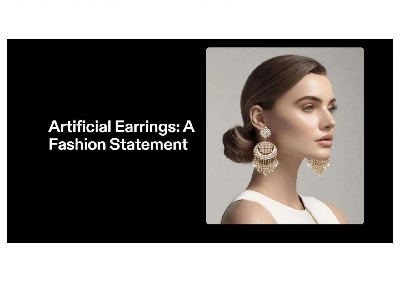 PDF-Dazzle in Diversity: Noorrani\'s Artificial Earrings for Every Taste